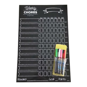 Bảng Đen Công Cụ Lập Kế Hoạch Hàng Tuần Từ Tính Siêu Mạnh 2022 Bảng Xóa Khô Tủ Lạnh Mềm Bảng Đen Từ Tính - Product Image 5