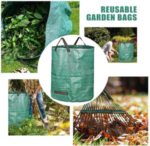 Nhiệm vụ nặng nề collapsable tái sử dụng 32 gallon PE Vườn lá Túi - Product Image 4