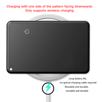 Carte de suivi GPS MFi pour portefeuille, carte de suivi AirTag avec batterie rechargeable, étanche IP68, en plastique, pour enfants, compatible Find My par Apple