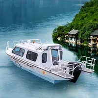 Bateau de patrouille en alliage d'aluminium, 2022, original, grande vitesse, avec cabine