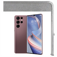 Teléfono Inteligente 5G S22 Ultra, Pantalla Completa de 6.7 Pulgadas, 16 GB + 512 GB, Teléfonos Móviles Android, Identificación Facial, Desbloqueado Original, Deca Core