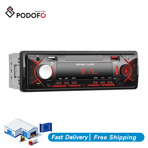 Reproductor MP3 para Auto Podofo, 2 USB, Radio 1Din, USB, BT, AUX-IN, Control Remoto, Soluciones de Cadena de Suministro de Electrónica para Autos - Product Image 1