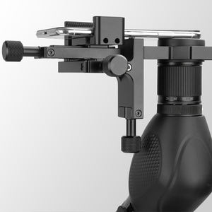 Adaptateur de téléphone en métal complet flexible <span class=keywords><strong>Microscope</strong></span> et support de caméra de télescope monoculaire avec support de téléphone - Product Image 5
