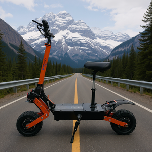 Scooter Eléctrico M11 Todoterreno para Adultos, 60V 30AH, 11 Pulgadas, Potente Motor Dual de 6000W, Aleación de Aluminio, Largo Alcance de 37-55 Millas, EN STOCK EN EE. UU. - Product Image 1
