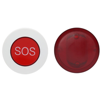 Control Remoto Universal SOS RF 433mhz de 1 Botón, Duplicador de Código para Puerta de Garaje
