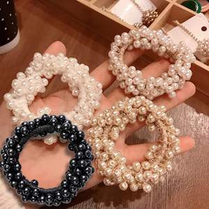 Diadema Redonda de Cristal Tejida a Mano, Accesorio de Decoración con Perlas, Popular para Mujeres y Niñas, Venta al Por Mayor - Product Image 3