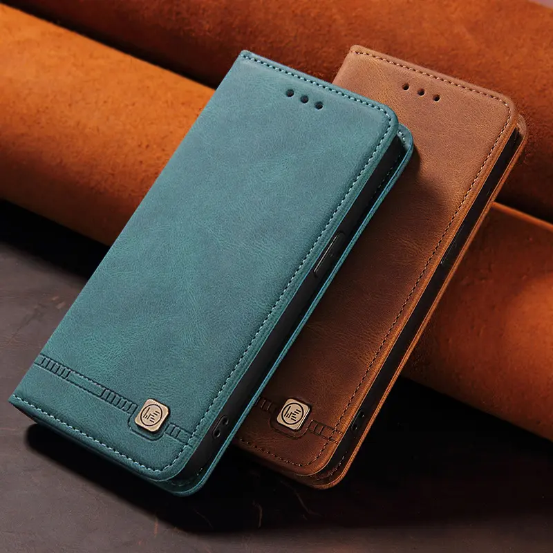 New Arrival Luxury Leather Phone Cases For iPhone 13 11 Pro Flip Wallet Phone Cover