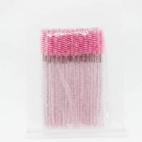 Applicateur de mascara en spirale vert lime, brosse à cils synthétique avec manche en plastique pour extensions de cils DIY et cils en grappe