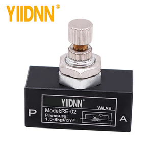 Pneumatisches Einweg-Drossel ventil <span class=keywords><strong>RE</strong></span>-01 <span class=keywords><strong>RE</strong></span>-02 <span class=keywords><strong>RE</strong></span>-03 <span class=keywords><strong>RE</strong></span>-04 Luftstrom regelventil/Drehzahl regelventil - Product Image 1
