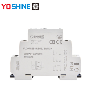 Ac/DC24-240V spdt Độ nhạy thời gian trễ có thể điều chỉnh mức độ chuyển đổi mức chất lỏng Rơle mực nước điều khiển - Product Image 4