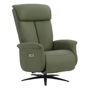 SX-70089 파워 안락 의자 레저 의자 두 모터 실리콘 방수 PU 소재 - Product Image 1