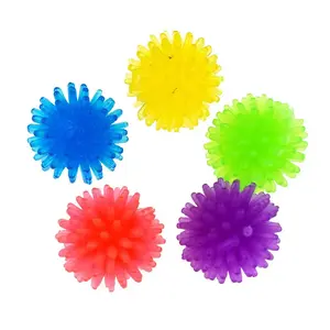 TPR Soft Rubber Bayberry Spiky Yoga Training Foot Massage Ball Spike Toy Ball