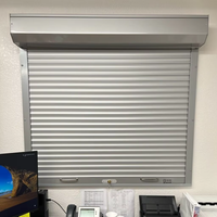 Volet roulant en aluminium antirouille pour la sécurité des fenêtres, porte roulante motorisée, directement de l'usine