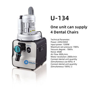 Potente pompa di aspirazione portatile attrezzatura dentale <span class=keywords><strong>unit</strong></span>à di aspirazione dentale per sedie odontoiatriche 2/4/5/6/8/10 - Product Image 3