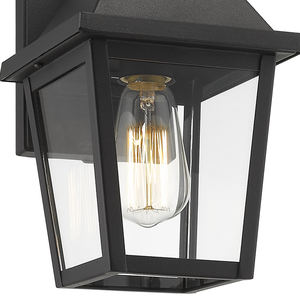 โคมไฟติดผนังอลูมิเนียมกลางแจ้ง1ดวงพร้อมกระจกใส80สวน README Note 10 128GB 60W E26 50000 120V สีดำกันน้ำ120V - Product Image 4