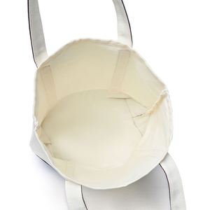 Custom <b>Large</b> <b>Canvas</b> Tote <b>Bag</b> with Solid Color Pattern Portable Minimalist Shoulder Shopping <b>Bag</b> - Product Image 4