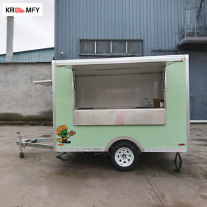 Carrito de Comida Móvil Multifuncional para Venta de Hot Dogs y Dulces - Product Image 4