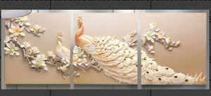 100% Handmade di Nuovo Disegno 3d In Resina Da Parete Sollievo Decorazione Del Pavone di <span class=keywords><strong>Arte</strong></span> Della Parete Della Pittura di <span class=keywords><strong>Arte</strong></span> Della Parete Per La Casa, Hotel - Product Image 6