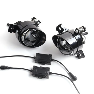 Sanvi Fog Light Bi <b>Led</b> <b>Projector</b> Lens with 5500K 45W <b>Led</b> Headlights 3 Inch Waterproof Fog Light Hyperboloid <b>Projector</b> for Nissan - Product Image 1