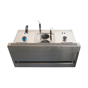 Máy chiên nhúng gas 8L*2, hai bình inox, kèm rổ chiên khoai tây chiên - Product Image 4