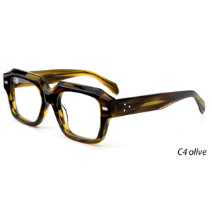 FEROCE 2024 China Fashion Trendy <strong>Acetate</strong> Eyeglasses Glass Optical Frames New <strong>Design</strong> Spectacles - Product Image 5