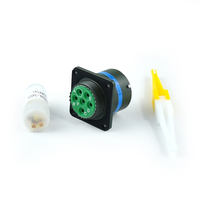 Connecteur d'aviation circulaire OEM/ODM série III à 6 broches TT 38999 D38999 J599, matériau de contact en cuivre, montage sur panneau électrique
