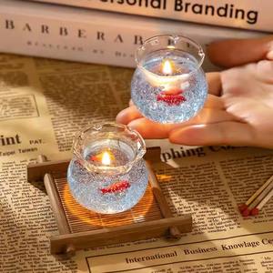 Vela de Gel Aromática Moderna - Regalo Romántico con Aroma para Decoración del Hogar en Días Festivos como Pascua, con Fragancia Duradera - Product Image 3