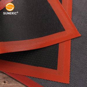 <span class=keywords><strong>Tapis</strong></span> de cuisson en <span class=keywords><strong>silicone</strong></span> rose réutilisable pour four à biscuits personnalisé en gros - Product Image 5