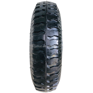 8 इंच 2.80/2.50-4 कुंडा ब्रैकेट धातु रिम के साथ Inflatable वायवीय हाथ ट्रक ट्राली रबर ढलाईकार पहियों - Product Image 5