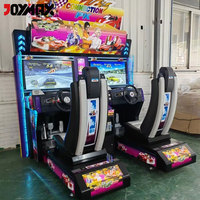 Vente flash : simulateur de conduite automobile, jeu de course complet, double PK, 2 joueurs, machine d'arcade à pièces, parc d'attractions intérieur