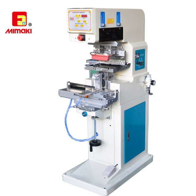 Round /cylinder Knob Single Color Pad Printing Machine /tampo Printer