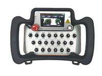 Mando a distancia IP68 a prueba de agua de 433MHz, rango de 100m, 4 botones para dragado combinado, Control Digital CAN de bus, proporcional inalámbrico