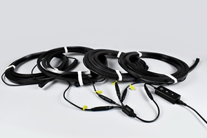 9.6m Black LED Slat <b>Wall</b> <b>Light</b> Set 8x12mm Silicone Flexible Strip Plug & Play Easy Install for Home Room Decoration - Product Image 4