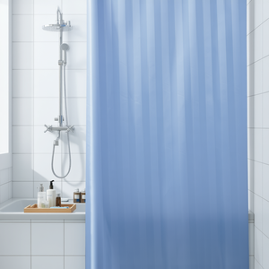 Rideau de douche en tissu Celeste 180 x 200 cm, design double face, pour salle de bain - Product Image 3