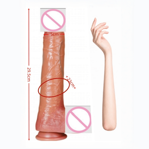 Muñeca Sexual Realista de Silicona para Hombres - Juguete Erótico con Pene Grande y Textura Realista, con Ventosa, Venta al por Mayor de Fábrica - Product Image 3