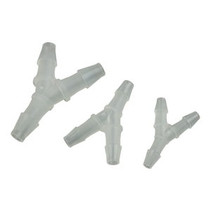 Пневматические фитинги тройник соединитель прозрачный Y-образный шланг соединитель трахеальной силиконовой трубки PP материал Пневматический разъем - Product Image 4