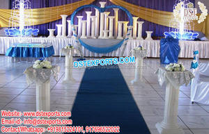 Boda de oro columnas romanas pilares boda oro columna romana boda escenario de FRP pilares romanos - Product Image 2
