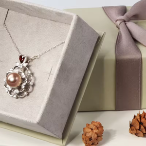 Usine Directe Vide Bijoux Boucles D'oreilles Bracelet Boîte D'emballage Avec Bowknot - Product Image 5