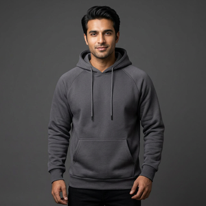 New Arrival Clush Industries Men's Fleece <b>Hoodies</b> Polyester/Cotton Regular Fit Custom Size Quick Dry Breathable Winter Casual - Product Image 1