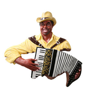 ResinJazz Lecteur de musique Figurines bar Décor - Product Image 3