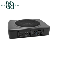 Caisson de basses ultra-plat de 8 pouces pour siège de voiture HAW-800 avec amplificateur de puissance de classe AB pour subwoofer actif audio de voiture