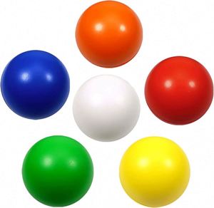Pelota Antiestrés Personalizada de 63 mm de Diámetro, con Logotipo Impreso, Regalos Promocionales, Pelota Redonda y Suave de Espuma de PU, Juguetes para Aliviar el Estrés - Product Image 3