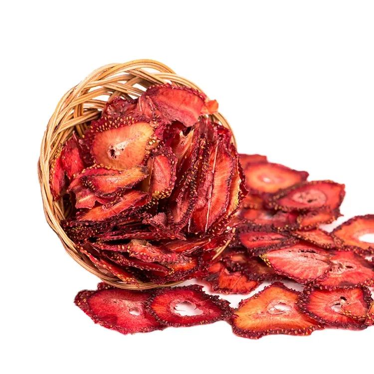 Healthy Snack Food AD dried strawberry slice dried fruit for tea