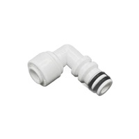Coude à connexion rapide 1/4'' vers 1/4'', double joint torique anti-fuite, connecteur pour boîtier de filtre à eau à membrane RO