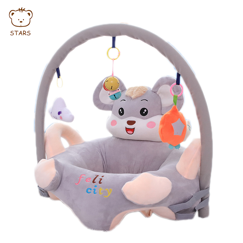 Несколько вариантов Детские поддержка сиденье кресло-диван плюшевые мягкие формы животных ребенок учится сидеть стул