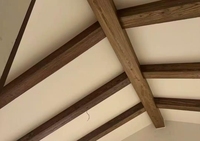 Poutre décorative en PU imitation bois, style rustique moderne, imperméable, pour décoration de plafond intérieur résidentiel