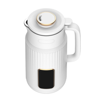 HOTSY Mini machine à lait de soja 850ML Portable électrique chauffage mélangeur robot culinaire écrou machine à lait
