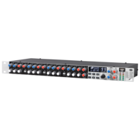 Console audio professionnelle OEM QU12 à double DSP, 12 canaux, mixeur analogique en rack, Bluetooth, affichage LED de niveau indépendant, entrée SPLIT