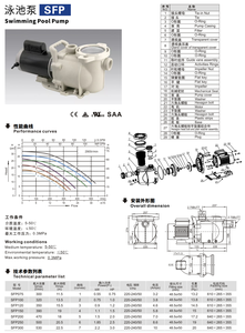 <span class=keywords><strong>Pompe</strong></span> de <span class=keywords><strong>Piscine</strong></span> Portable à Vitesse Variable Haute Qualité 1 CV - Product Image 4