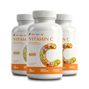 Cápsulas de Vitamina C Natural - Ácido Ascórbico, Sin OMG, Certificado GMP, Suministro a Granel para la Salud Inmunológica y de la Piel - Product Image 1